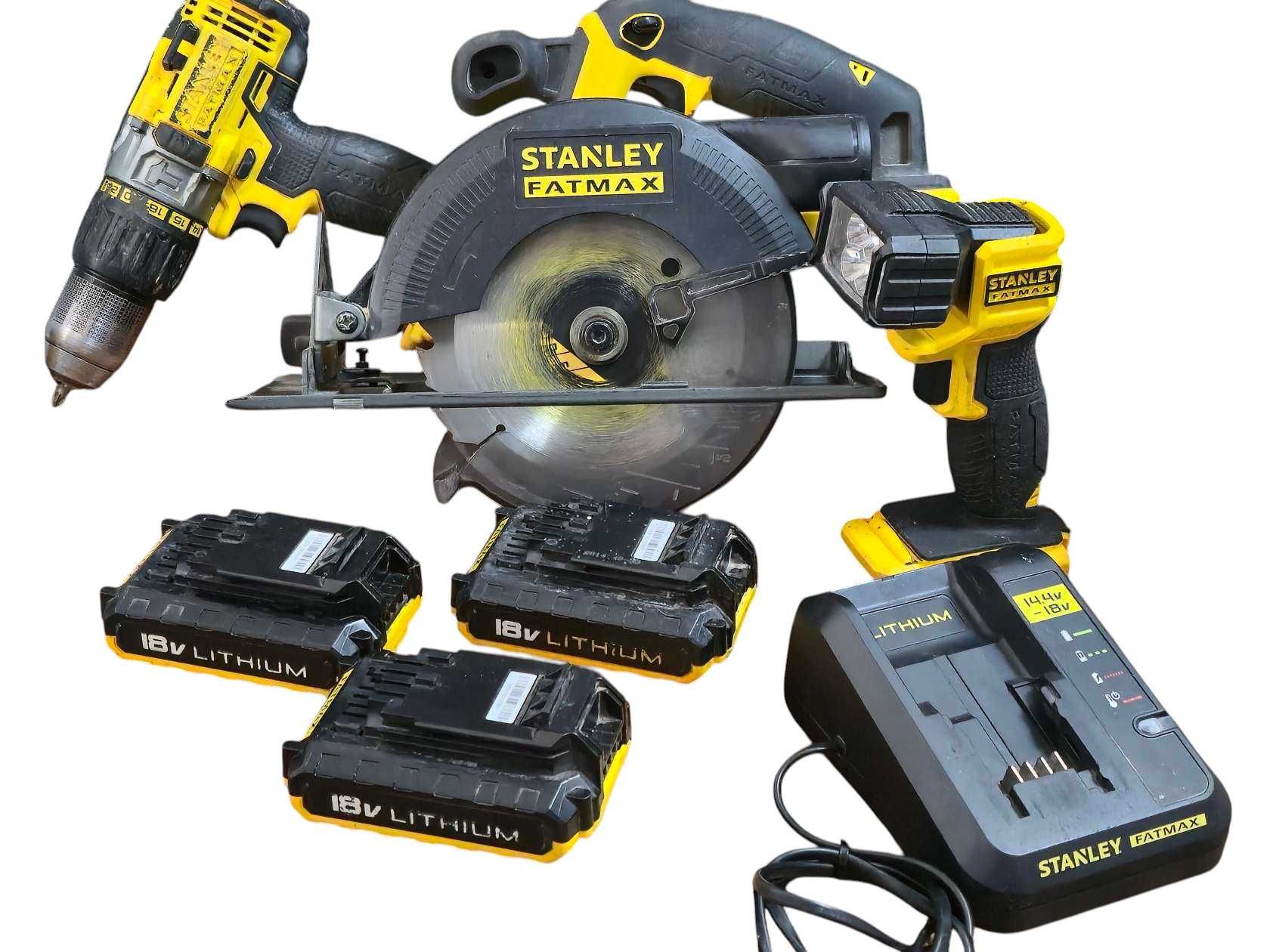 STANLEY- Mega zestaw narzędzi 18 V