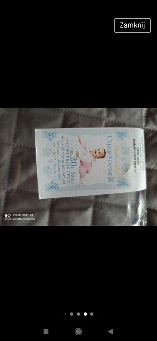 Elegancki komplet dla chłopca rozmiar 80