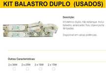 BALASTRO para lâmpada fluorescente (usados)