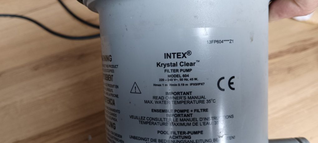 Pompa do basenu INTEX 604M nie działa