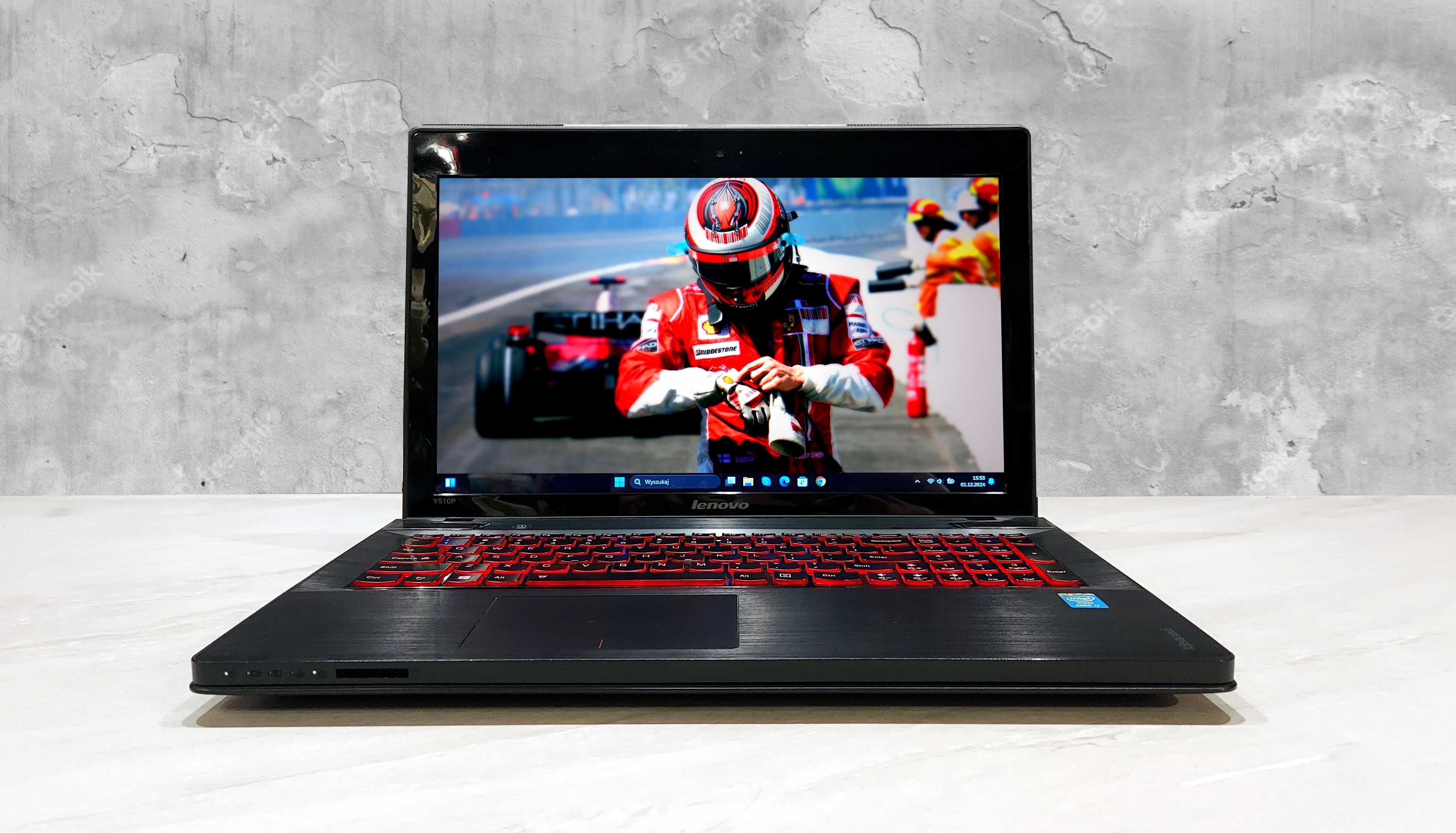LENOVO gaming 2x GeForce Intel Core i7 16GB SSD500GB - CS WoT GTA5