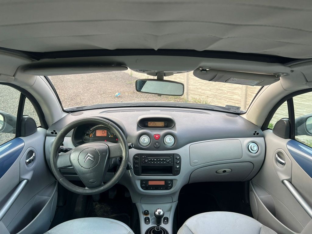 Citroen C3 Pluriel 1.6 benzyna rok 2004. ISOFIX Przebieg 197 tys