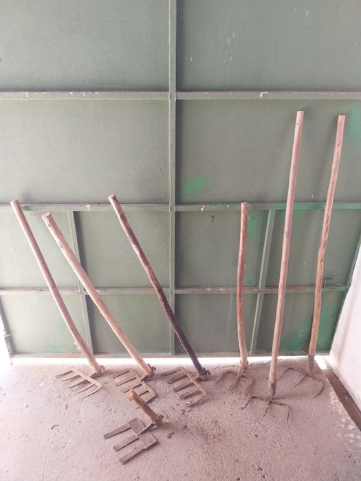 Ancinho antigo lavoura agrícola