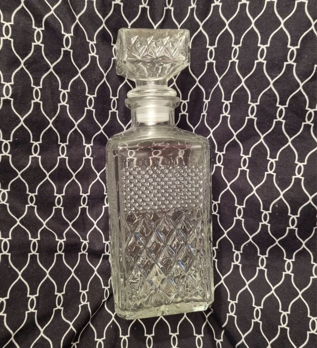 Karafka butelka butla szklana wina nalewki woda