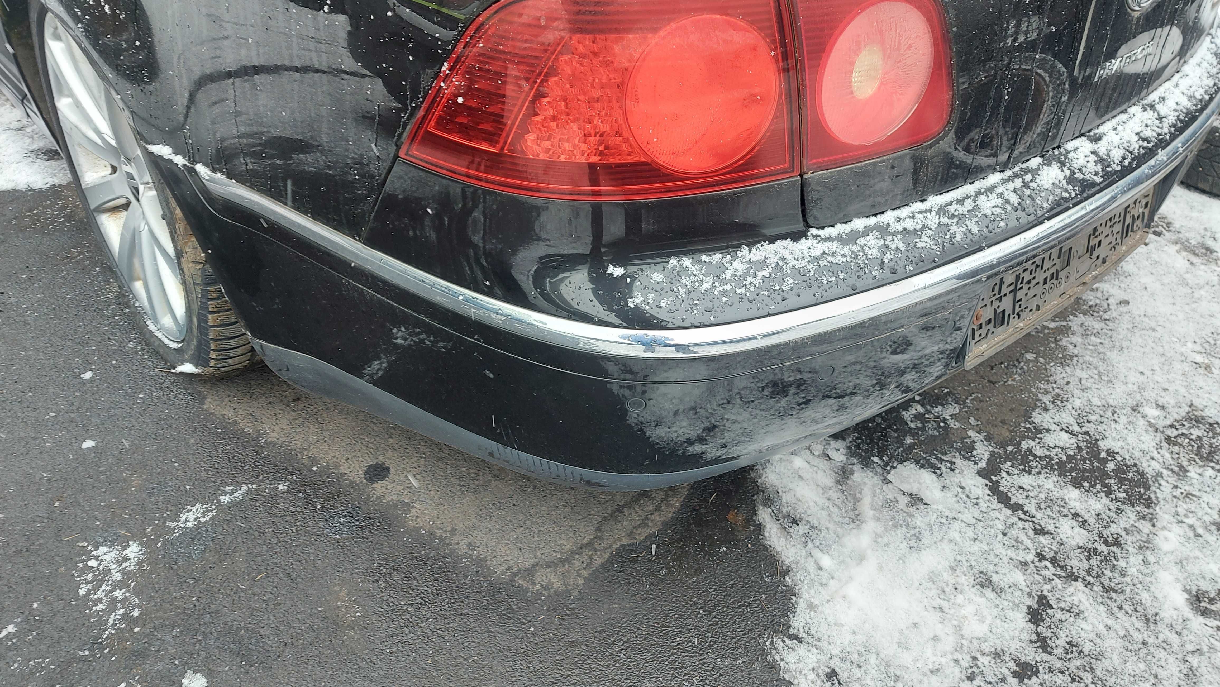 VW PHAETON Lift 2008' LR9V zderzak tylny sedan PDC dostawa