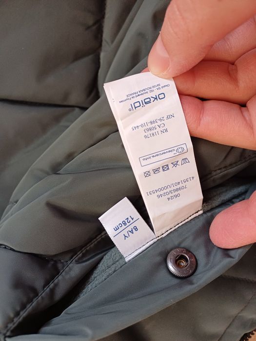 Куртка двостороння  zara , next 128 см, 7-8 років