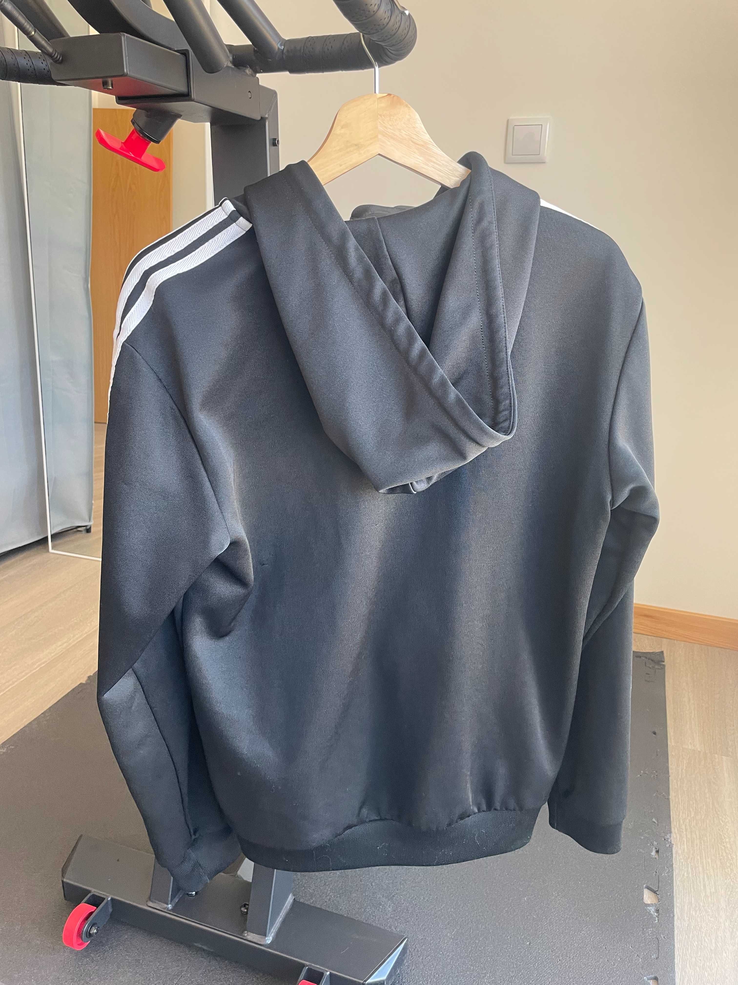 Casaco com Capuz Adidas Originals Preto