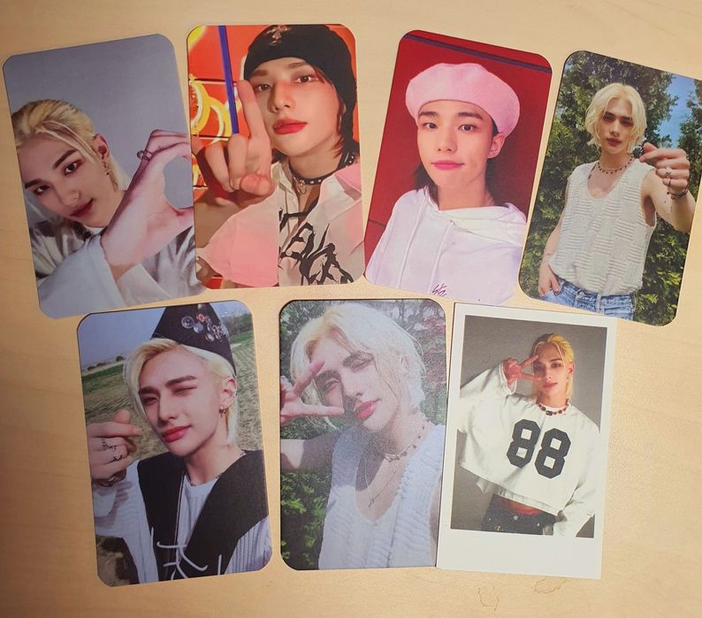 Сет карток Хенджина і Феликса Stray Kids