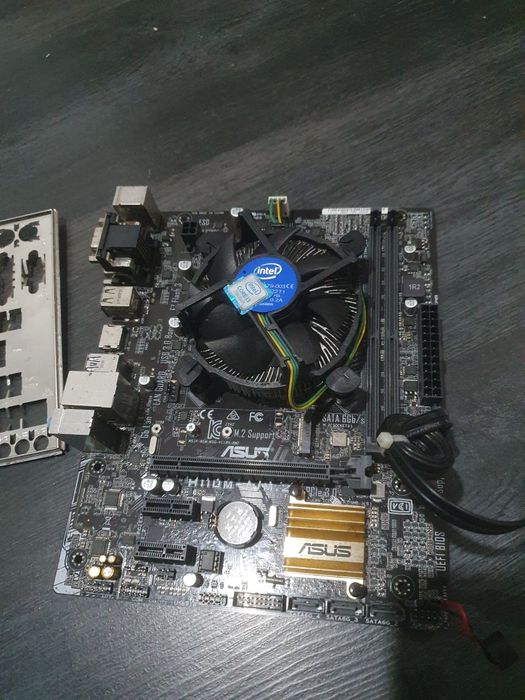 Placa Mãe Asus H110M-A/M.2 + i3 7100 + Cooler