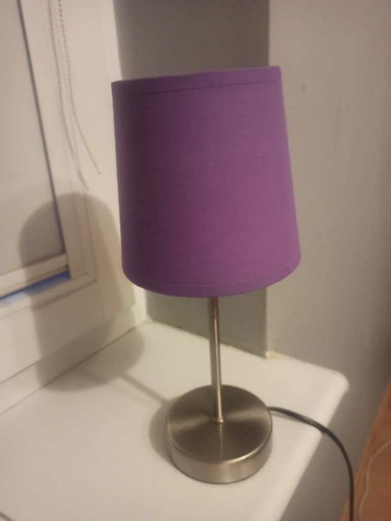 Lampka fuksja fiolet