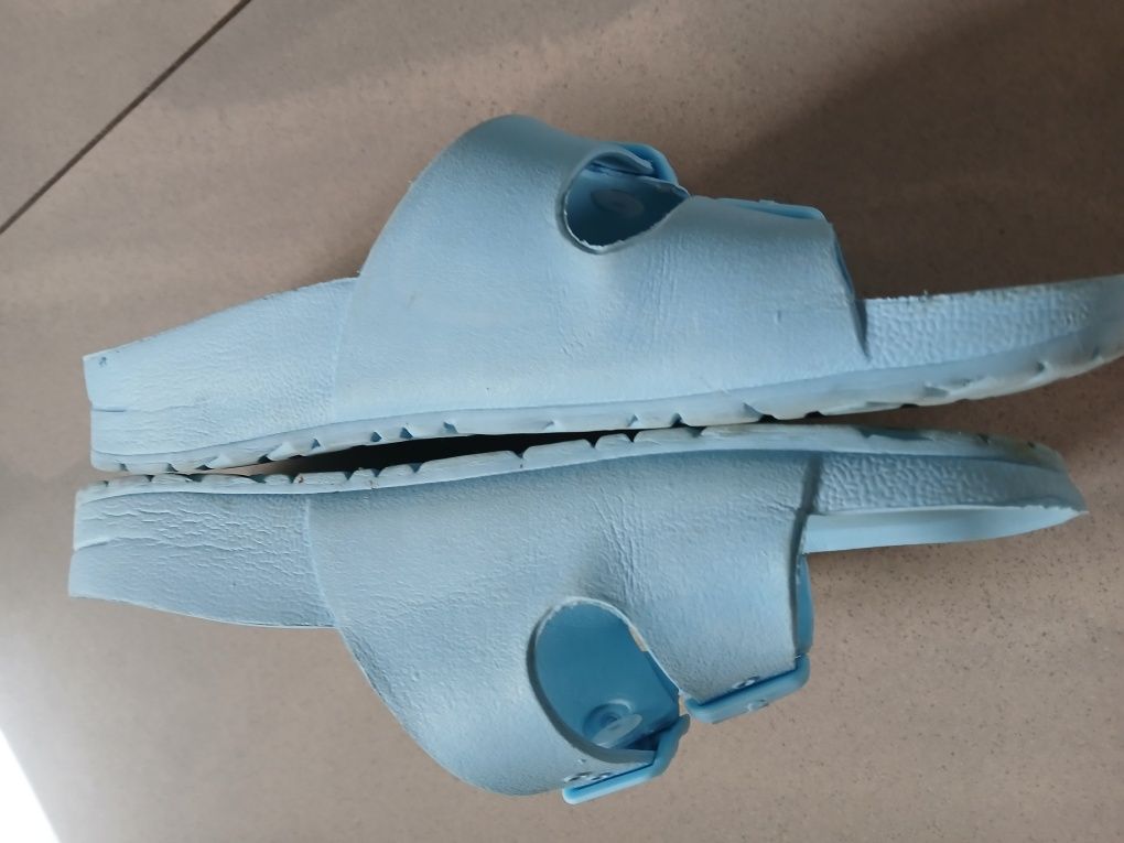Niebieskie klapki damskie r.40(ok.26cm)
