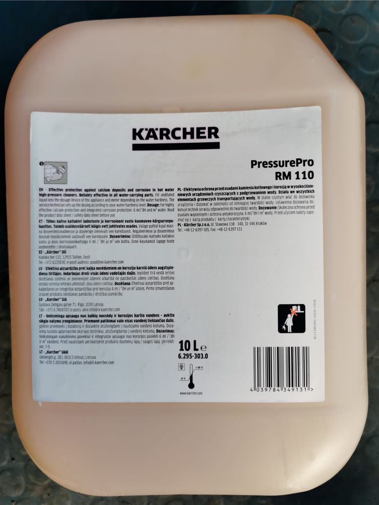 Karcher RM 110 10L środek chroniący do myjki ciśnieniowej