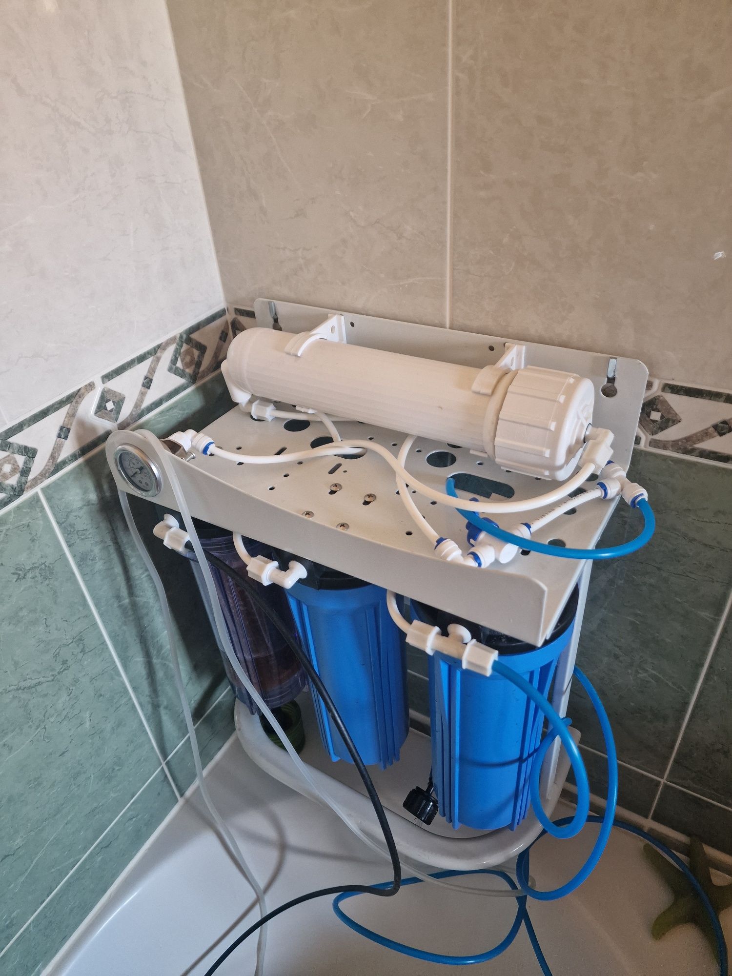 Filtragem agua osmo