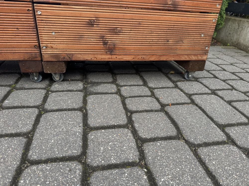 Donice ogrodowe 3 szt. Modrzew syberyjski