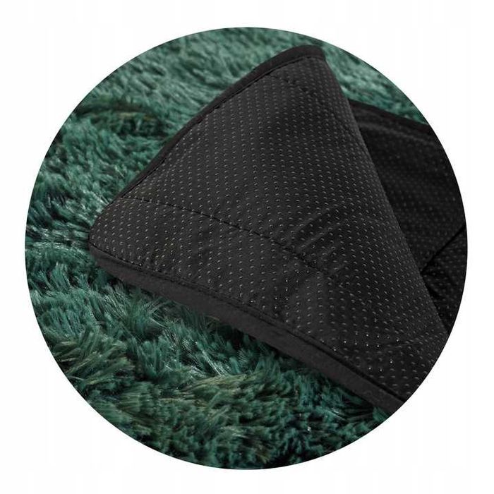 NOWY Dywan Antypoślizgowy Shaggy ZIELONY 80x120 – VILLAGO V0-DY8120G