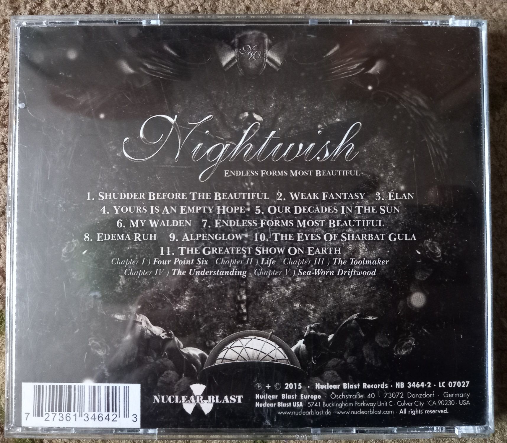 Nightwish - Endless Forms Most Beautiful, płyta CD, metal symphonic