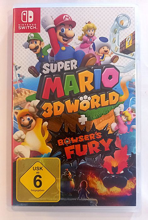Super Mario 3D World Browsers Fury Nintendo Switch /Nówka! Sklep Chorz