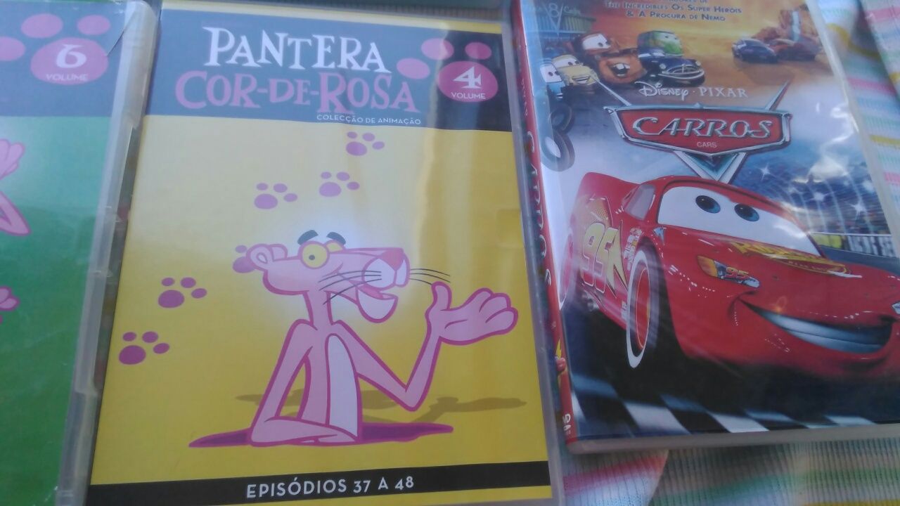 Cassetes VHS para crianca