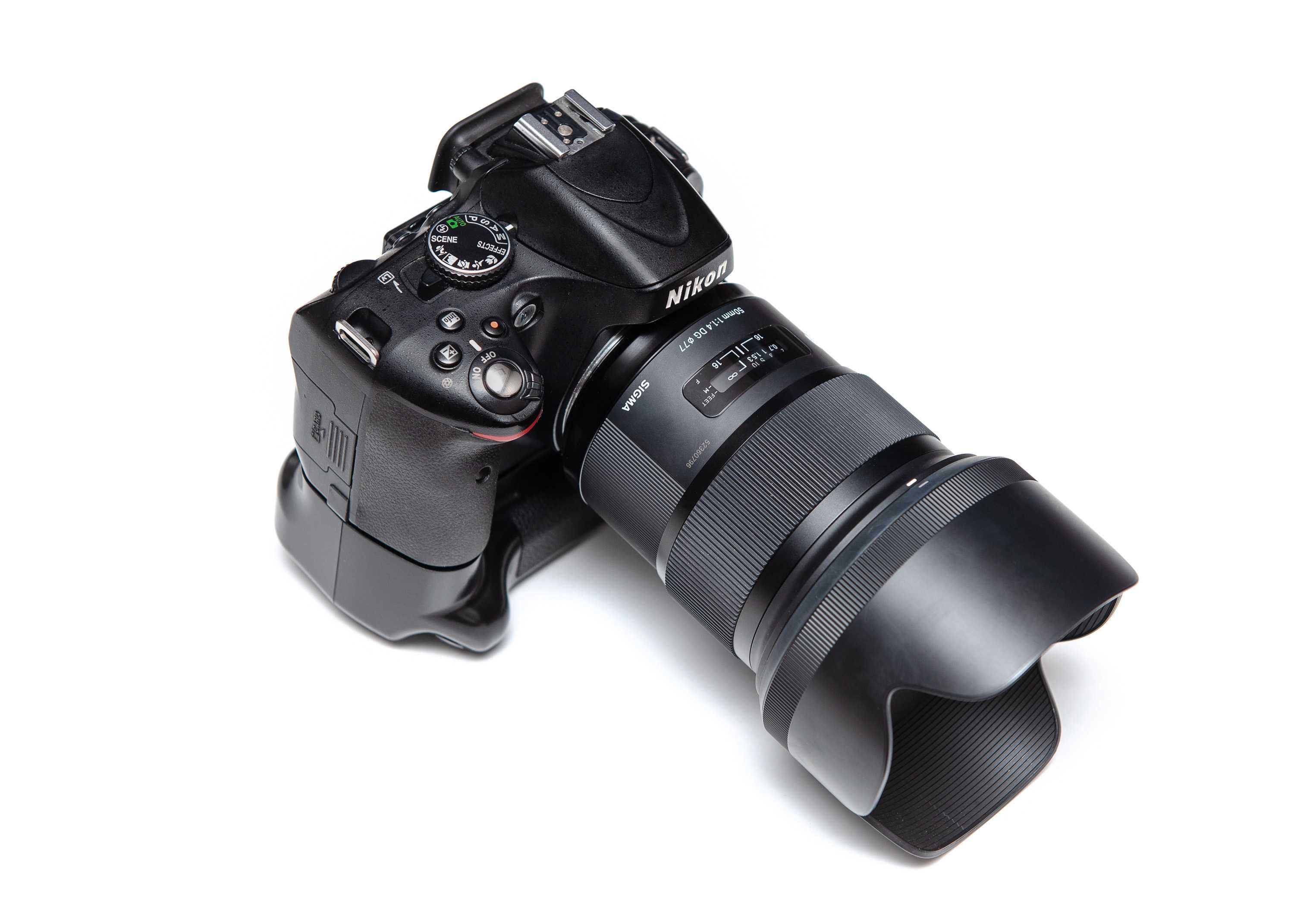 Nikon D5100 body +  grip, 3 baterie, lustrzanka aparat cyfrowy