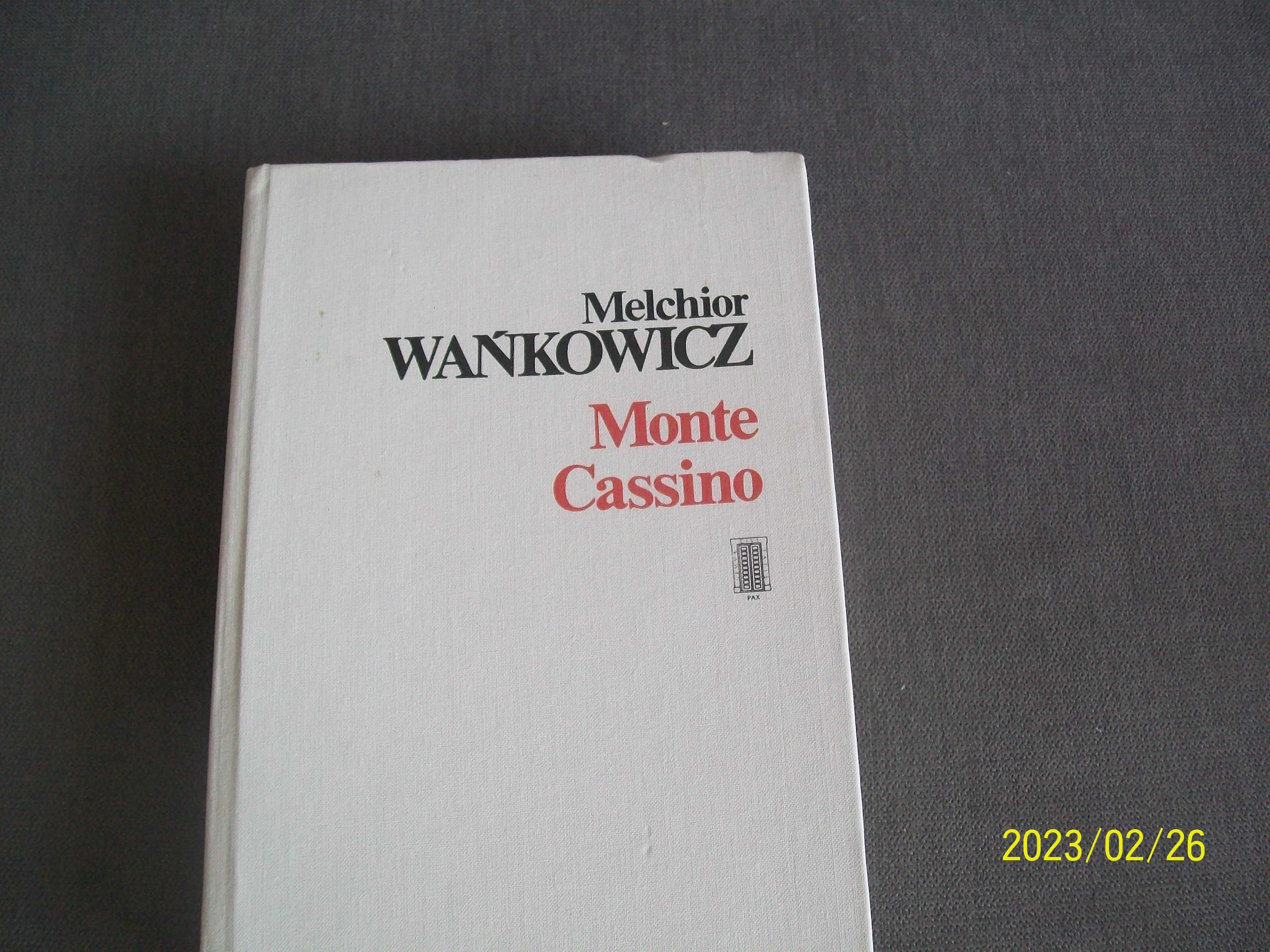 Monte Cassino- Melchior Wańkowicz - tanio