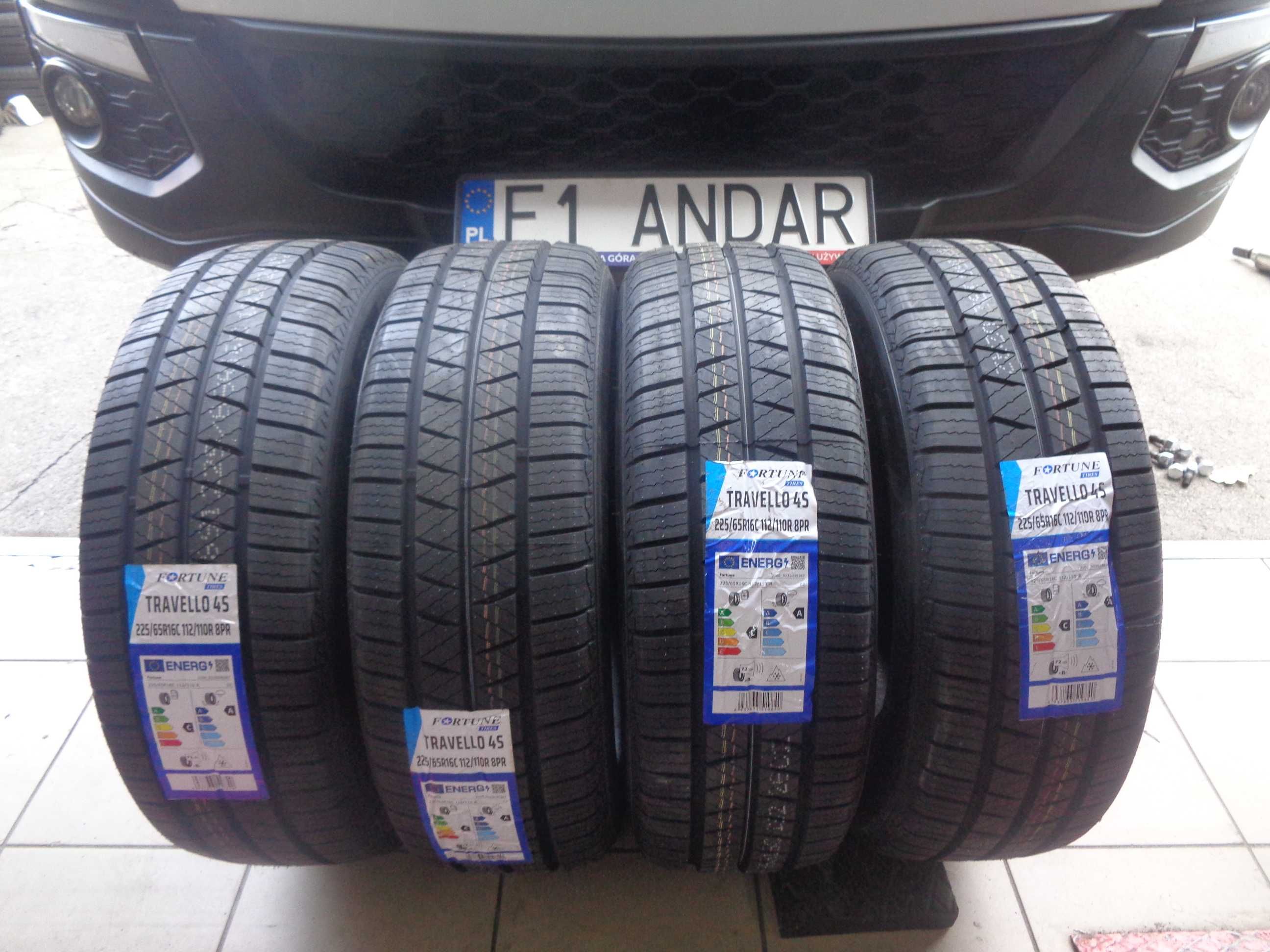 Nowe 195/70R15C FORTUNE Travello AS - bus , TANIE Opony Całoroczne