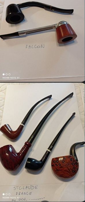 Fajka kolekcjonerska Pipe 46szt. 
M.in.
Sorensen Bergen , Peterson She