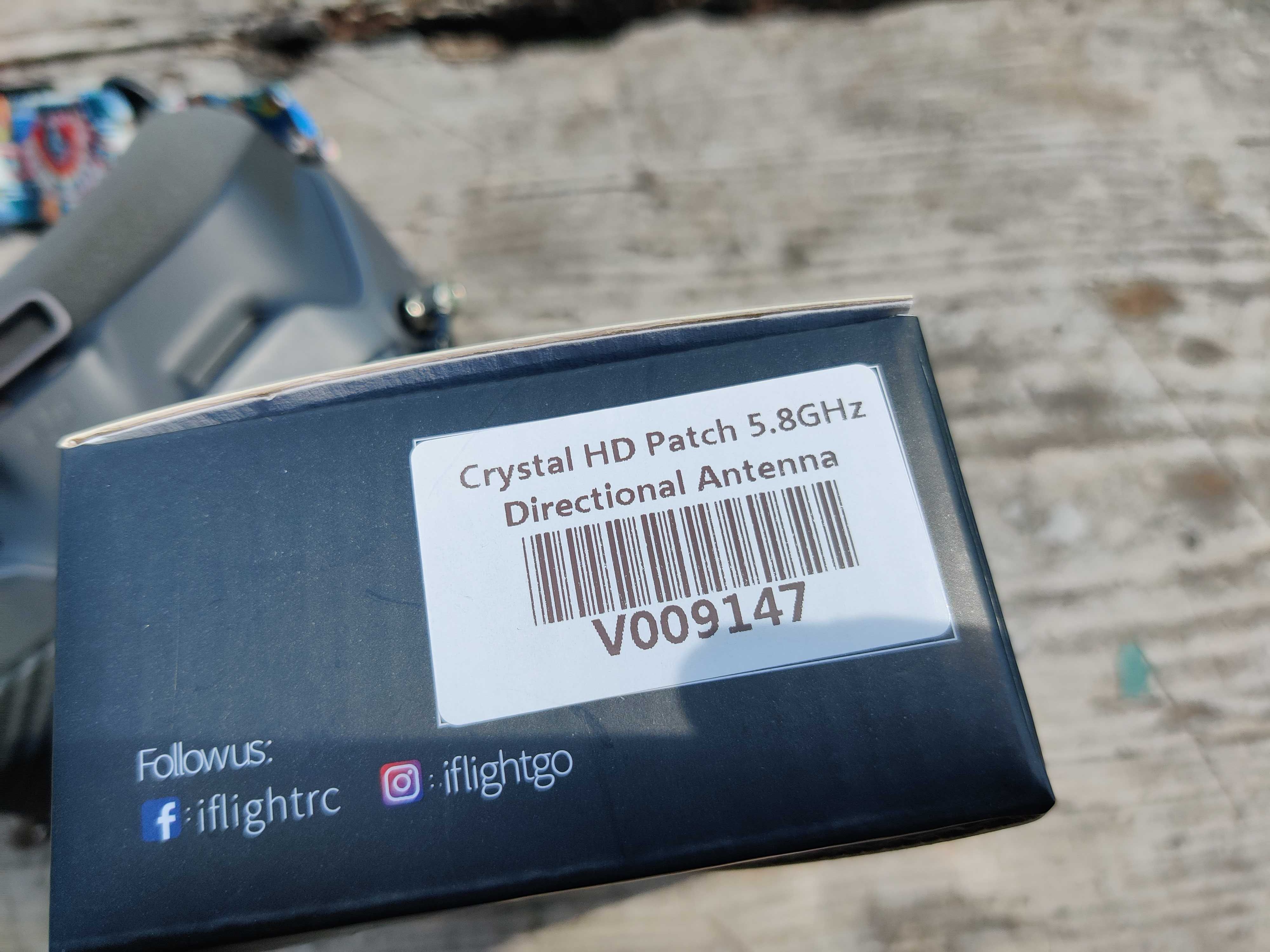 iFlight Crystal HD Patch 5.8GHz LHCP DJI FPV Goggles V1 V2 9dBi антена