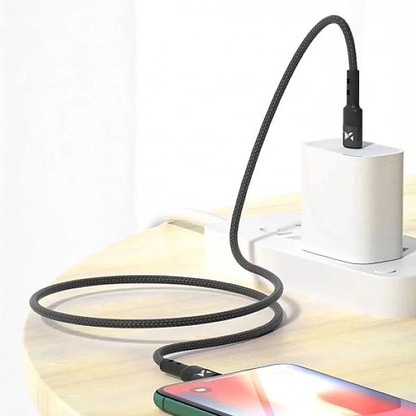 Wozinsky kabel przewód USB Typ C - Lightning Power Delivery 18W 1m cza