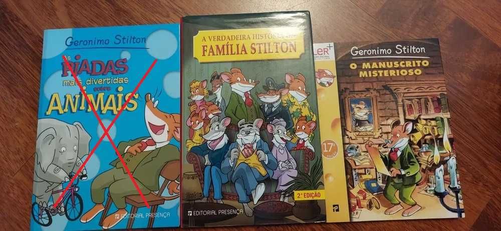 Livros Geronimo Stilton