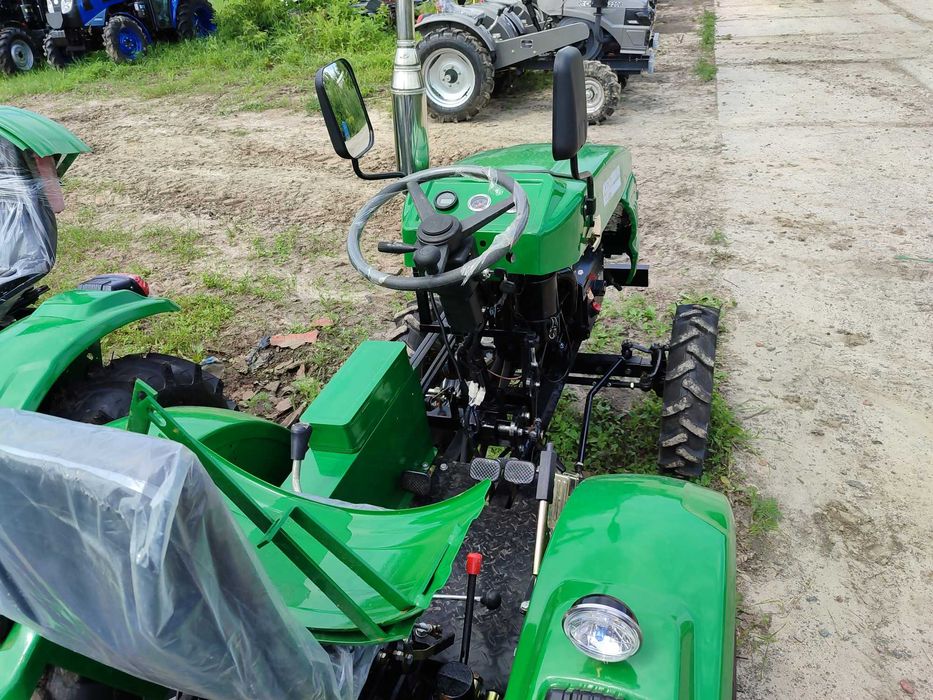 Мототрактор Кентавр 160ВН комплект с фрезой и плугом