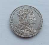 Пруссія 1 талер 1861 р. Коронація срібло