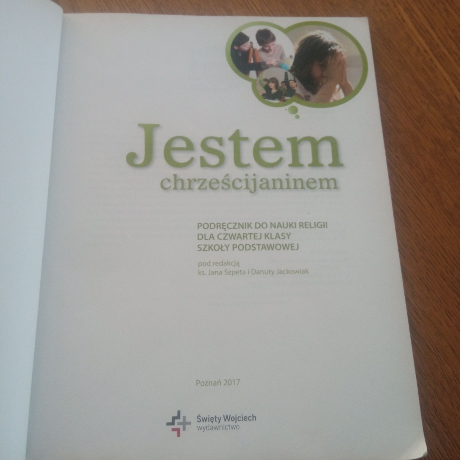 Podręcznik, książka do religii, klasa 4, Jestem chrześcijaninem