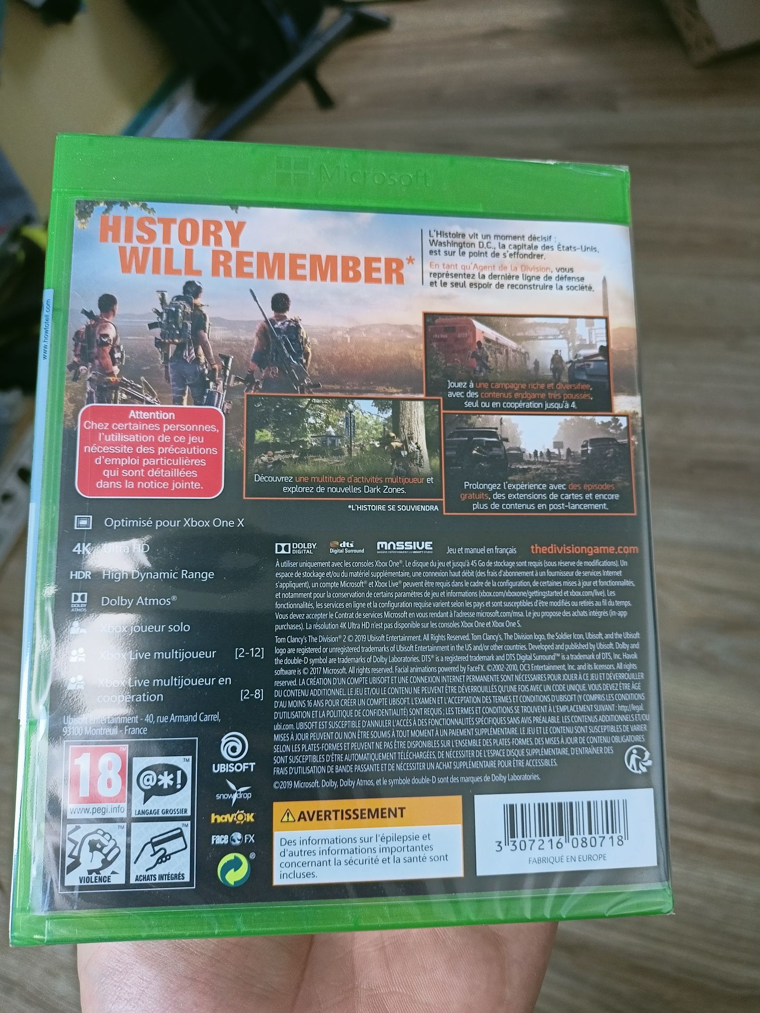 Gra Xbox One The Division 2 nowa