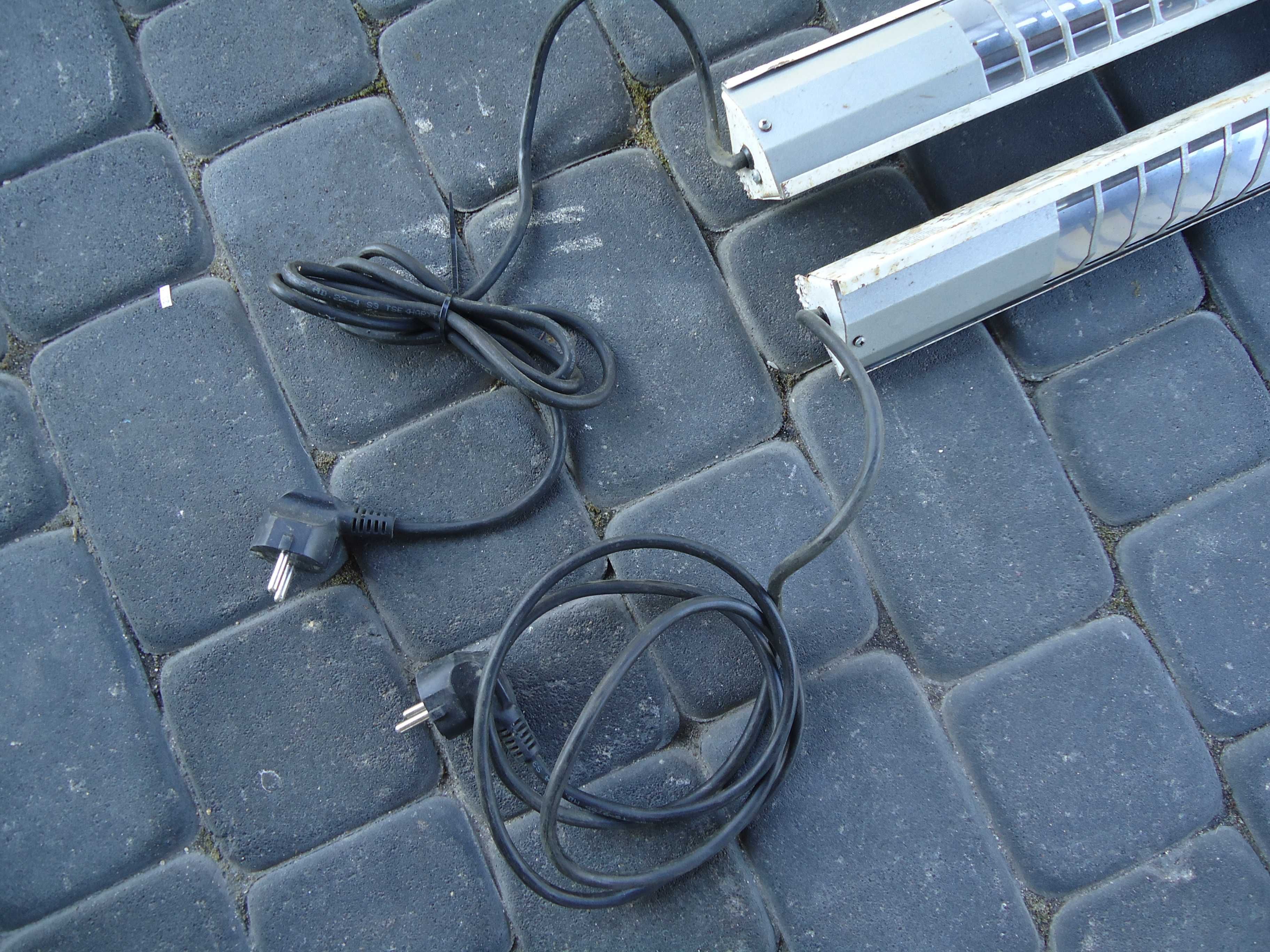 2 nagrzewnice grzejnik ścienny lampy grzewcze do garażu warsztatu