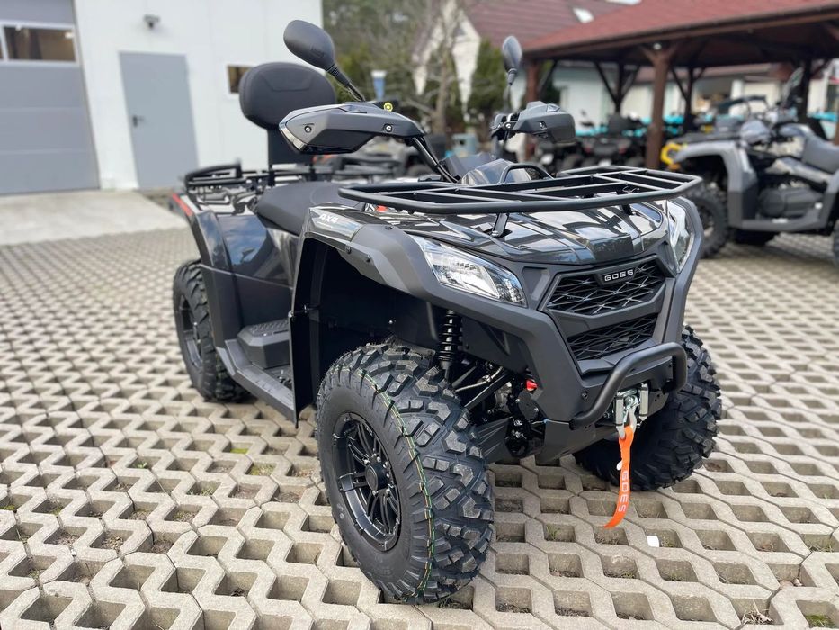Goes Terrox GRATISY KUFER CFMOTO 520 long quad faktura WARSZAWA leasing FV 500 400