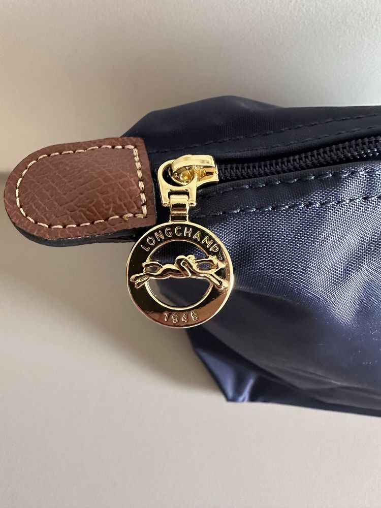 Mala Longchamp Le Pliage Azul Escura