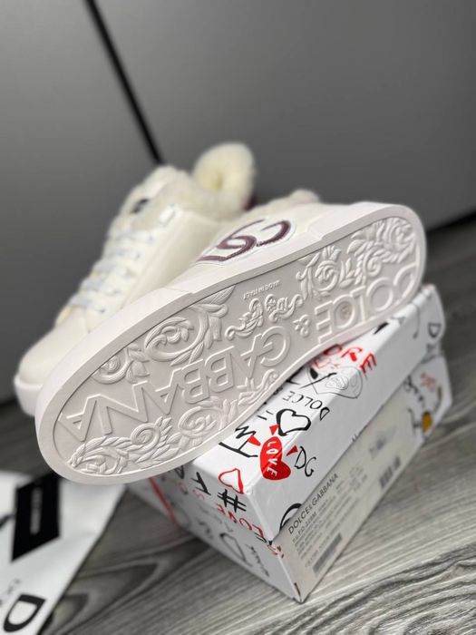 Кеды зимние dolce gabbana кроссовки с мехом зимне