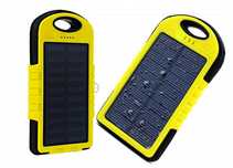 Powerbank Solarny Wodoodporny 5000mAh +Latarka