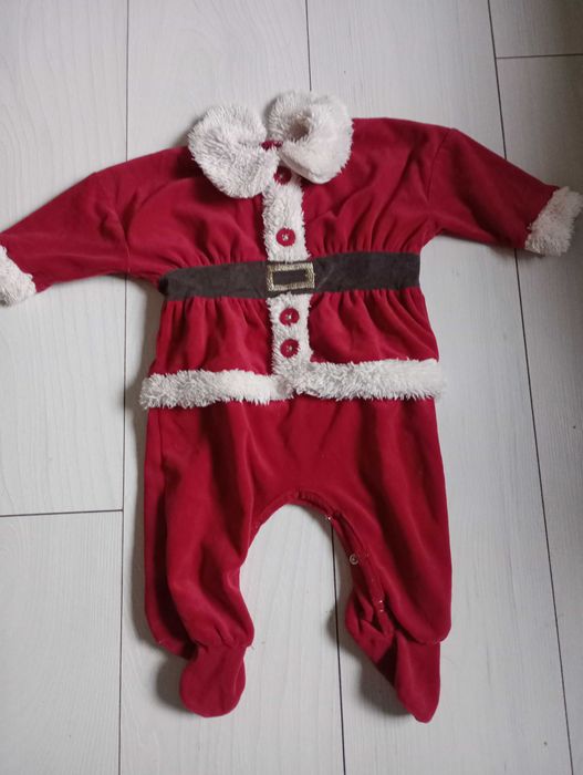 Strój pajacyk mikołaj Zara