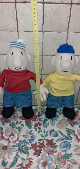 Pat i Mat (36 cm) pluszaki z bajki sąsiedzi