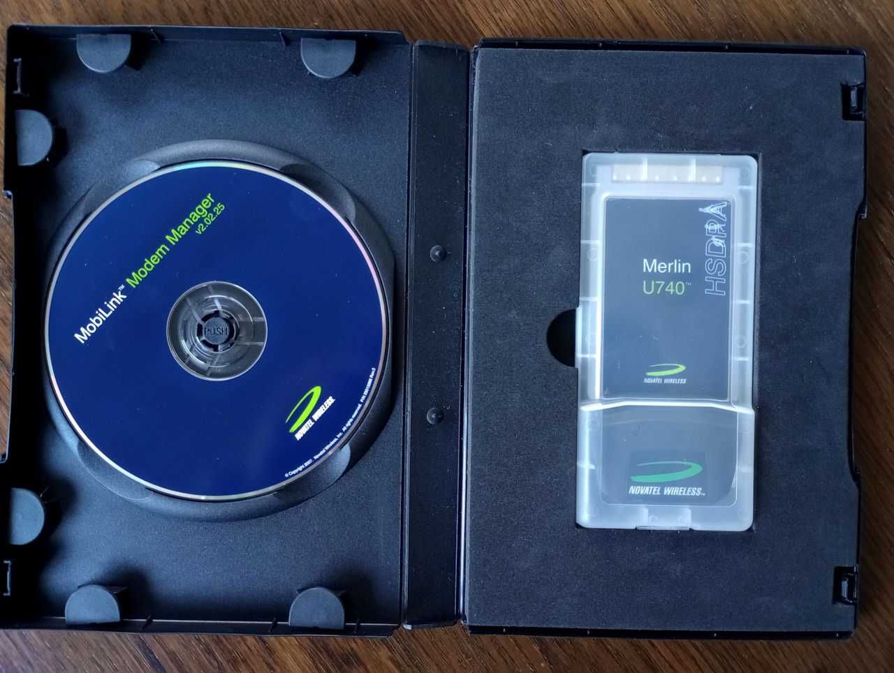 Modem internetowy GSM 3G Merlin U740 PCMCiA