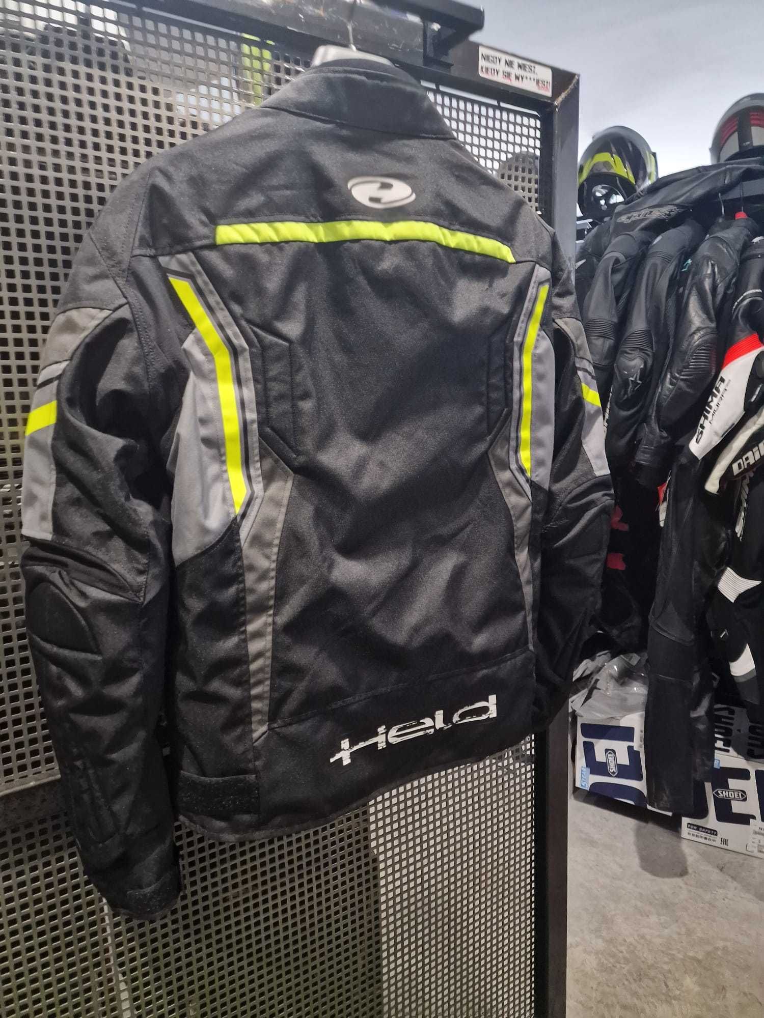 Kurtka tekstylna Held Baxley Top Black/Neon Yellow `L GRATISY!