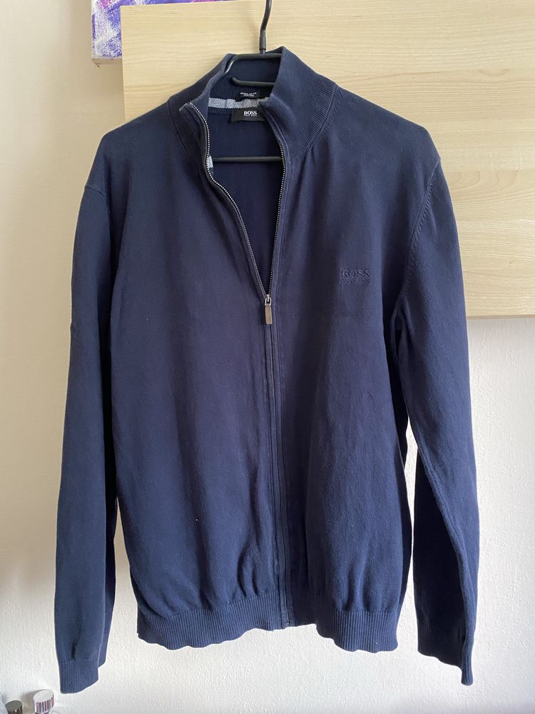 Granatowy sweter Hugo Boss rozmiar L