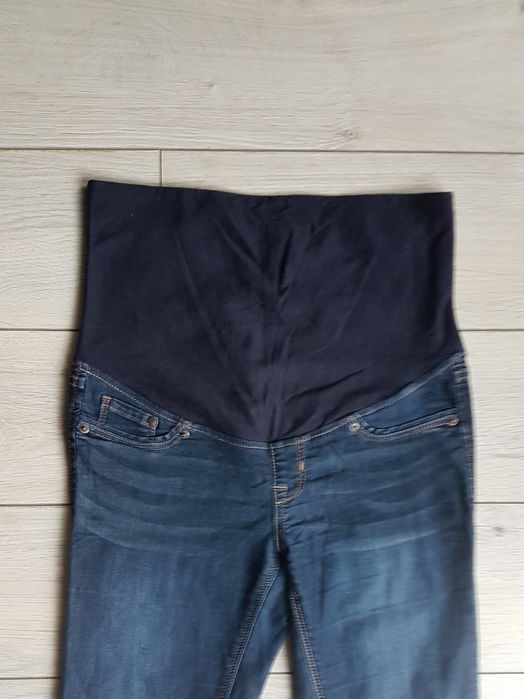 Spodnie ciążowe H&M slim elastyczne rurki rozm. XS stan idealny