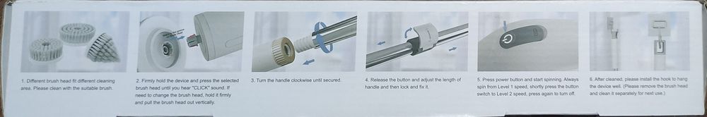 New.Електро щітка для чищення 13 в 1