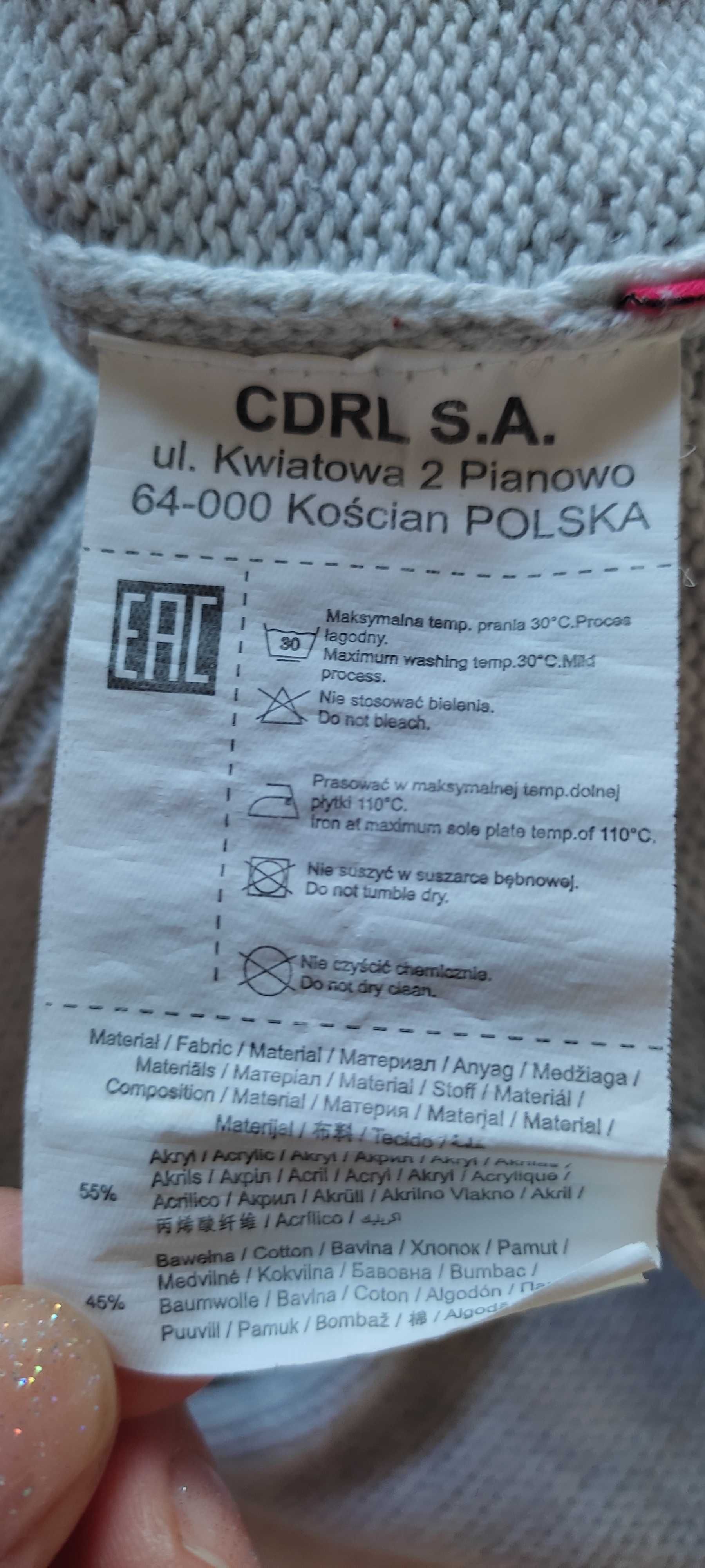 sweterek CDRL dla dziewczynki