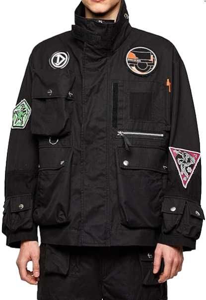 DIESEL J-Battle Patch Logo Kurtka Męska L ! Igła