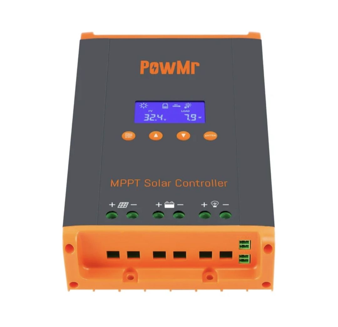 Сонячний контролер PowMr 60A MPPT Solar Charge Controller
