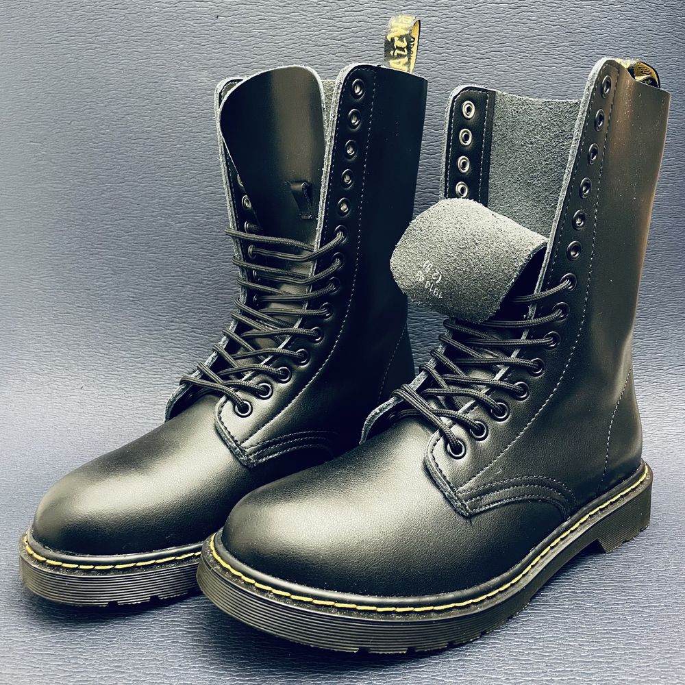 Glany 14 dziurek Combat boots ala martensy kozaczki botki