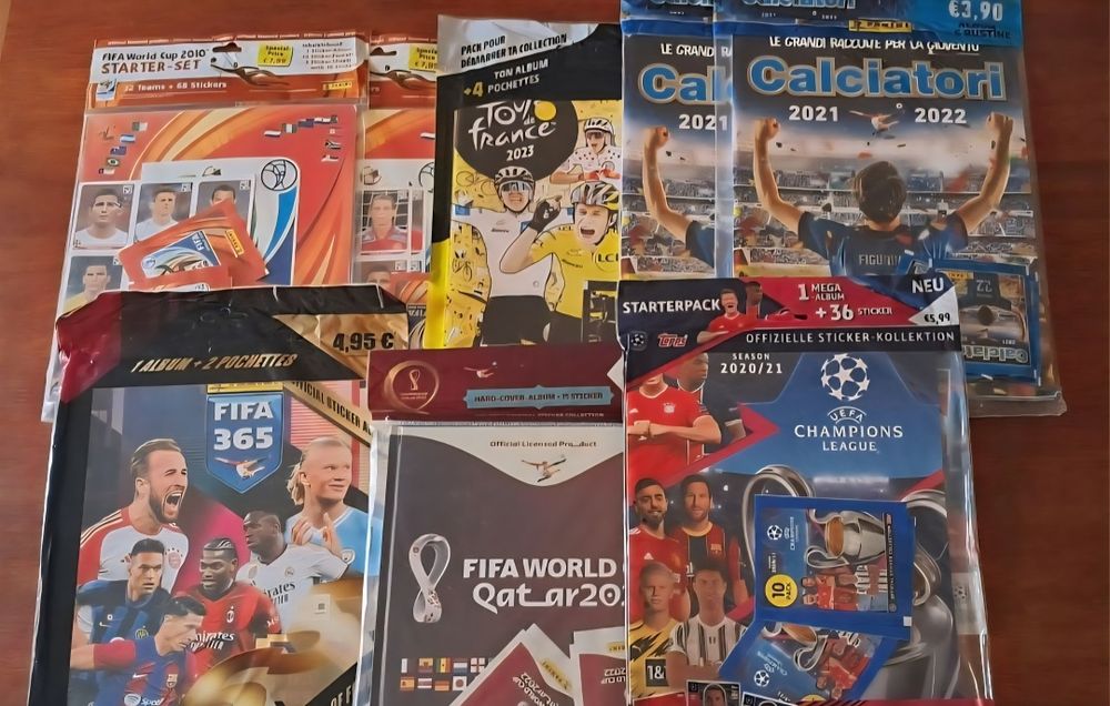 8 Revistas/Livros/Cadernetas varias de futebol